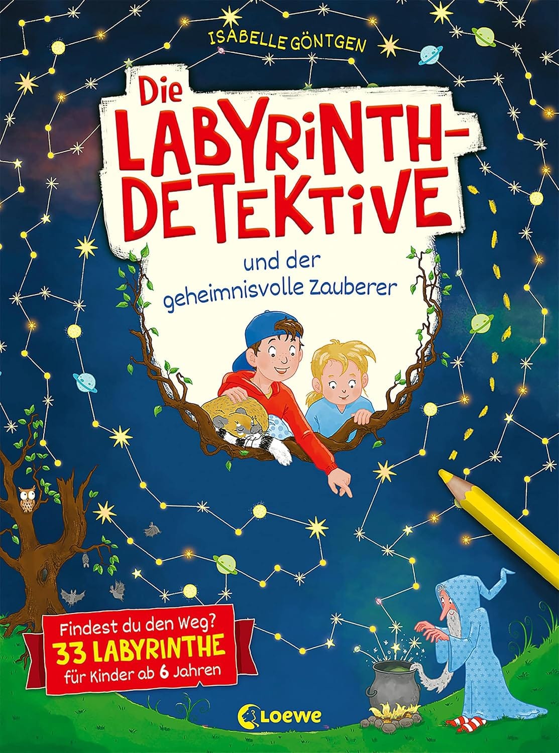 Die Labyrinth-Detektive und der geheimnisvolle Zauberer - Findest du den Weg? - 33 Labyrinthe