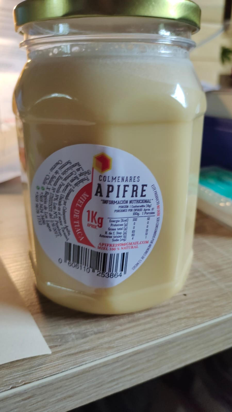 Colmenares APIFRE Miel de Tiaca 1 kilo