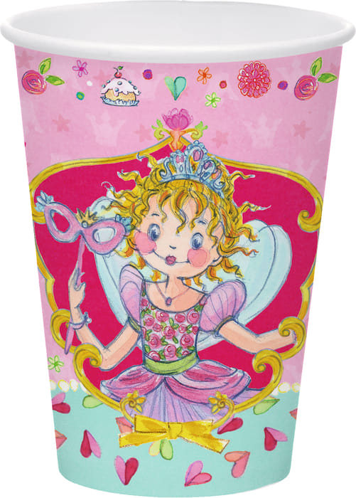 Set con 8 vasos de Princesa Lillifee