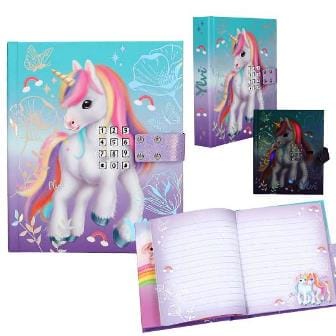 Â¡Magico y bello diario de vida unicornio con sonido de fantasía y luces de Ylvi