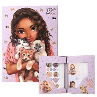 Set de cartas Cat Love TopModel con sobres y stickers para los amantes de los gatos 
