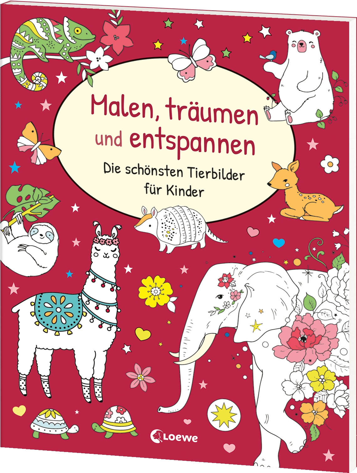 Precioso libro para pintar Animales - Pintar sonar y relajar