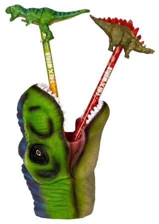 Portalapices con caja de regalo de  T-Rex World