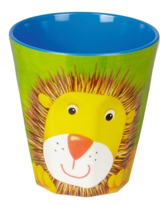 Lindo Vaso León para los más pequenos - fabricado en Alemania - sin BPA 
