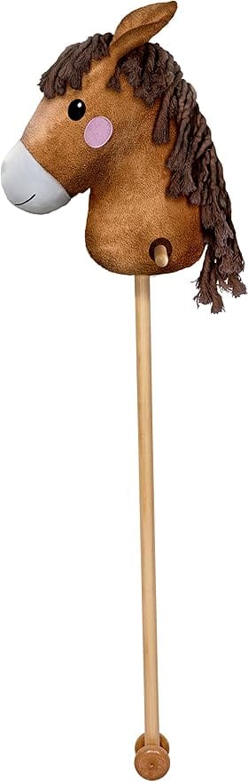 Caballito de palo Bounty con sonido - divertidos relinchos y golpes de cascos invitan a jugar 