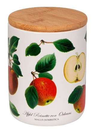 Tarro de cerámica Manzanas de la colección Agustina 