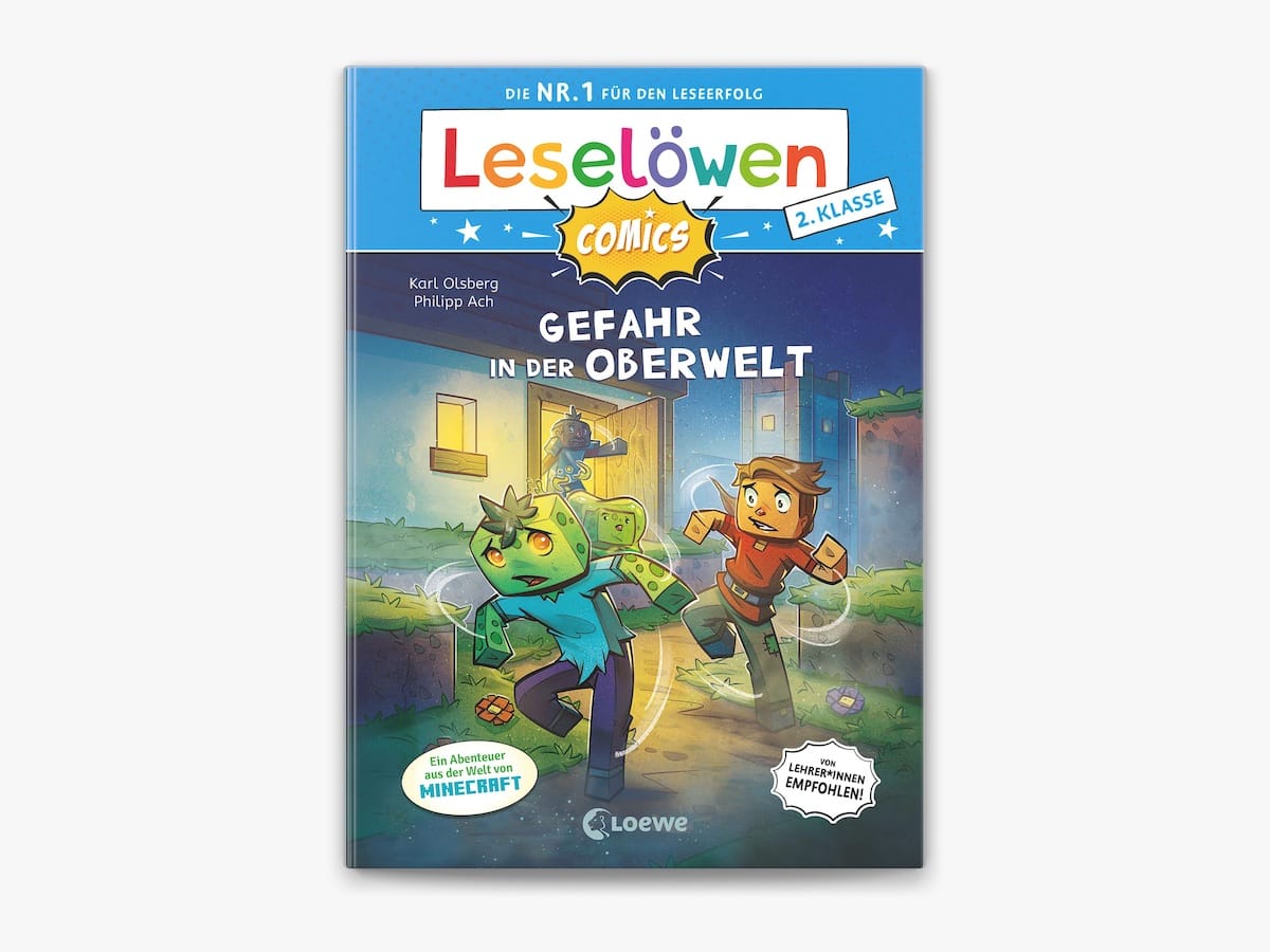 Leseloewen Comics 2. Klasse - Gefahr in der Oberwelt / Peligro en el mundo superior en aleman