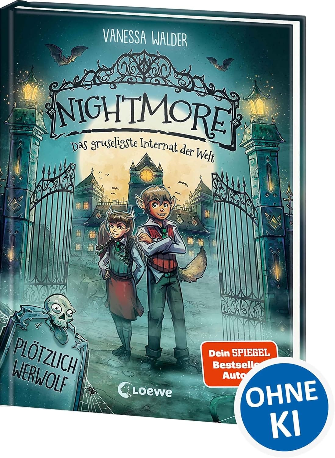 Nightmore - Das gruseligste Internat der Welt Band 1 - Plötzlich Werwolf