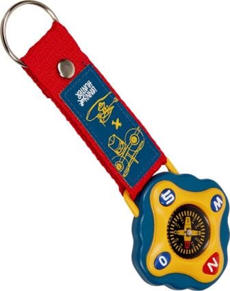 Colgante con brújula real de Lenny Hunter...solo para aventureros