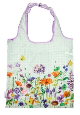 Lindo Bolso plegable Saludos florales - Bienvenido al mágico mundo floral