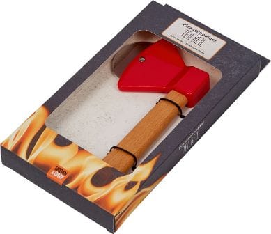 Cortador de Pizza en forma de una hacha de madera y metal de Urban & Grey