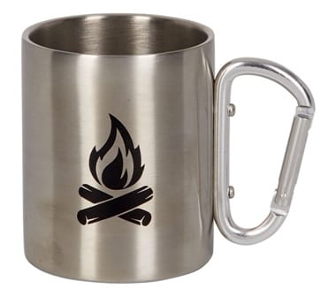 Tazón de acero inoxidable con mosquetón CLICK & GO - Urban&Gray