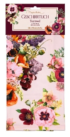 Pano de cocina Floral magic de 100% algodón