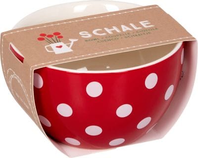 Alegre cuenco de porcelana de la linea Puntitos alegres