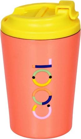 Practico vaso termico TO GO de acero inoxidable para llevar a todas partes