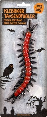 Cienpies pegajoso - se lanza y se queda pegado en muchas superficies  - Salvaje y genial