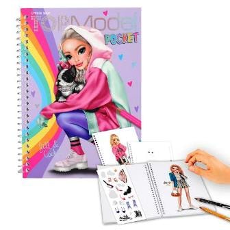 TOPModel Pocket Colouring Book - Disena tu estilo