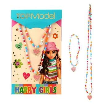 TOPModel Set de collar y pulsera JOY con lindo colgante - Joyas de colores alegres sin níquel 