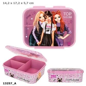 Linda y espaciosa lonchera de la linea Rebel Kitty de TopModel