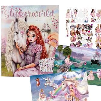 TOPModel Stickerworld VIVA VIOLET con más de 110 pegatinas - a disenar