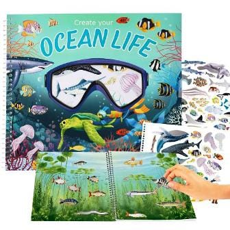 Create your Ocean Life  - Crea la vida oceanica con Holofoil-Stickers y sumergete al mundo submarino