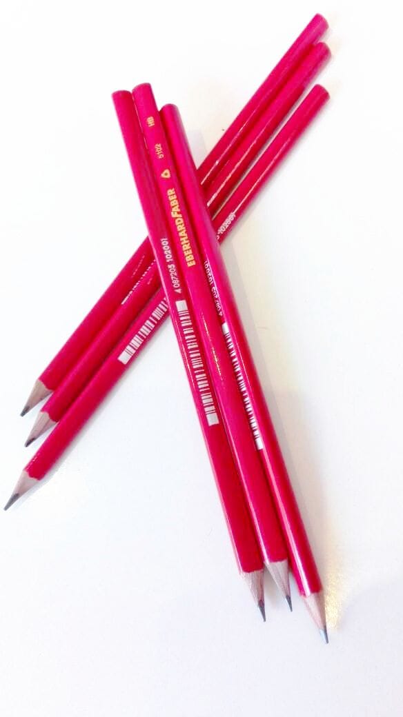 Lápiz mina triangular - 2mm HB - Calidad de Faber 