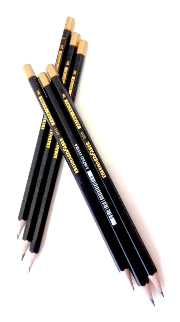 Lápiz mina hexagonal - extra extra 2mm - B (01)  - 2H (12) -  5H (15)