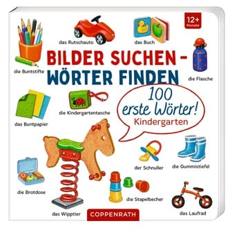 Bilder suchen - Wí¶rter finden: 100 erste Wí¶rter Busca Busca - Primeras 100 palabras en Alemán  