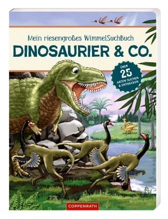 Mein riesengroíŸes Wimmel-Such-Buch: Dinosaurier & Co. - Texto en Aleman