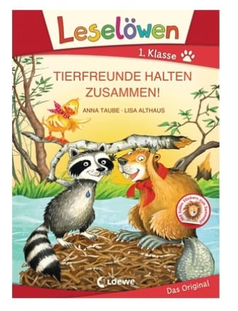 Leselí¶wen Lesetraining 1. Klasse - Tierfreunde halten zusammen
