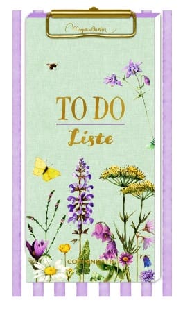 Bloc para tomar notas TO DO con portapapeles e imán   