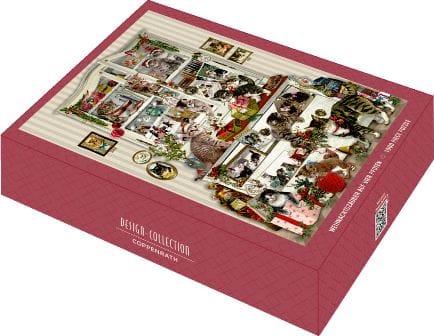 Puzzle - Magia navidena en cuatro patas de 1000 piezas